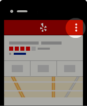 Menü-Button Geschäftsinhaber-App Android